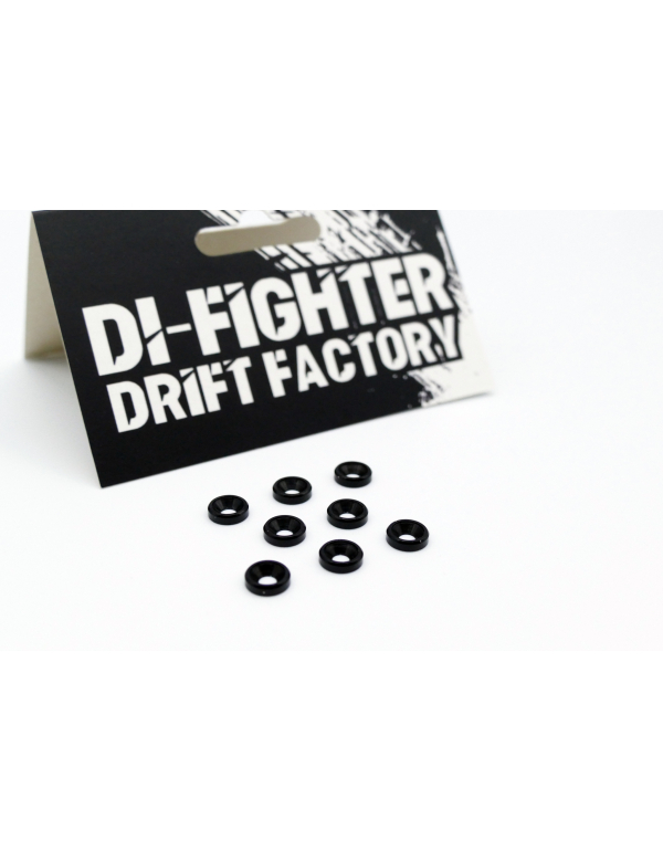 D1-Fighter Aluminum Countersink Washer φ3mm (8pcs)